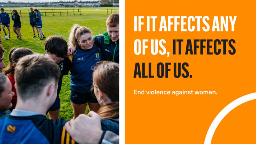 Game Changer project launched by Ruhama, GAA and White Ribbon Ireland